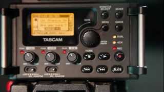 TASCAM DR60D Recorder for DSLR Filmmakers [upl. by Tsenrae]