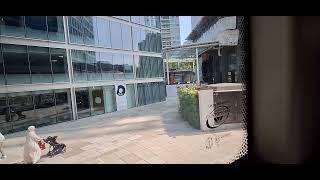 London UK England Bus Ride New Routemaster Double Decker from Victoria to Westminster Cathedral [upl. by Asseralc787]