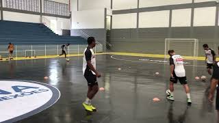 Exercício para o Futsal  Agilidade  Passe competitivo [upl. by Oriel17]