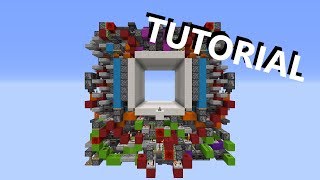 Super Fast Seamless 7x7 Piston Door Tutorial [upl. by Mailiw]