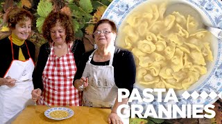 How to make tiny cappelletti pasta in broth  Pasta Grannies [upl. by Garry]