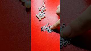 Make earpiece with beads part 1 diy diyjewelry earrings jewelrymaking earrings diyaccessories [upl. by Eeimaj]