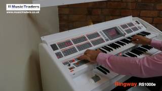 Ringway RS1000e  Factory Presets A Organ Sounds [upl. by Gabriel]