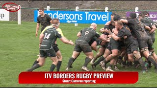 ITV BORDERS RUGBY PREVIEW  PREM PLAY OFF KELSO amp EARLSTON 7s  3524 [upl. by Durr870]