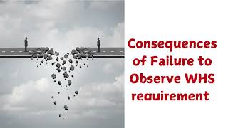 Consequences of Failing to Observe WHS Requirements  WorkplaceSafety Essentials WHSCompliance [upl. by Ytissahc]