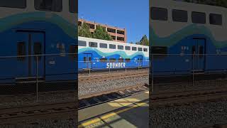 Sounder leaving auburn station train sounder railway railroad trains railfans railfanning [upl. by Vincenz]