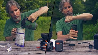 ASMR Camping Unboxing New Gear Eating Freeze Dried Meal Drinking Whole Bean Coffee [upl. by Dominick]