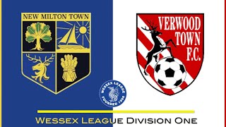 HIGHLIGHTS New Milton Town v Verwood Town Wessex League Division One [upl. by Atinihc129]