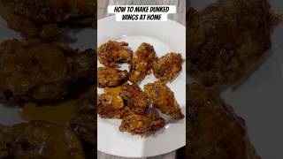 Dunked wings recipe howto kfcwings southafricanyoutuber [upl. by Sabra]