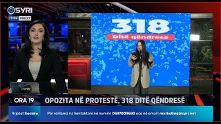 Qytetarët tubim në mbështetje të liderit të opozitës Sali Berisha 14112024 [upl. by Aibar13]