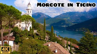 Morcote Switzerland 4K  One Of The Most Beautiful Villages In The World [upl. by Aleekat]