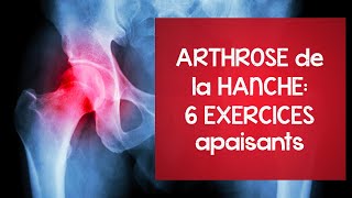 Arthrose de la hanche 6 exercices apaisants [upl. by Harrie161]