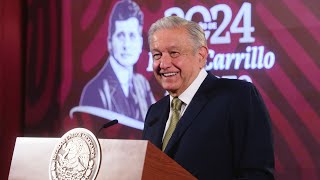 Dan resultados las políticas para atender causas de violencia y pobreza Conferencia presidente AMLO [upl. by Arretahs122]