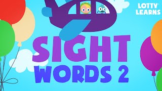 Sight Words  High Frequency words  LOTTY LEARNS [upl. by Stern429]