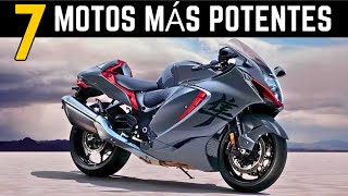 Las 7 motos más potentes de 2024 [upl. by Lilah]