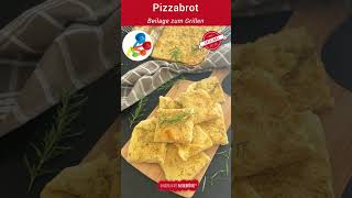 Pizzabrot  einfaches Rezept  leckere Grillbeilage [upl. by Swain284]