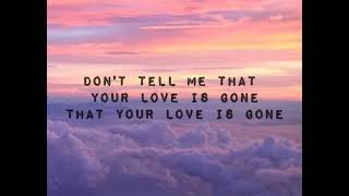 love is gone inspired by you  Irv song 🌟 inspired song lyrics [upl. by Folberth]