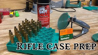 Reloading Rifle Case Prep [upl. by Tshombe]