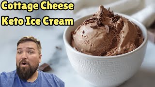 Super Easy NoChurn Cottage Cheese Keto Ice Cream [upl. by Erdna442]