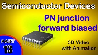 PN Junction Forward Biased  Semiconductor Device class 12 physics subject notesCBSEIITJEE [upl. by Merkley8]