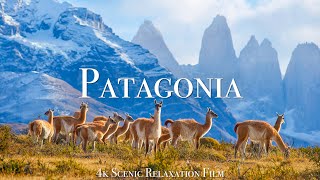 Patagonia 4K  Scenic Relaxation Film With Inspiring Music [upl. by Nivad981]