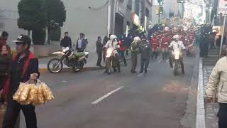 Colorados de Bolivia Escolta Presidencial desfile de teas 2019 [upl. by Isaiah794]