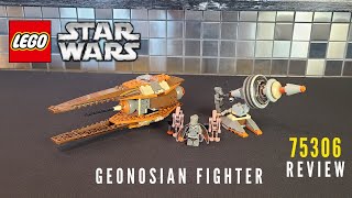 LEGO Star Wars Geonosian Fighter 4478 Review [upl. by Tsui]