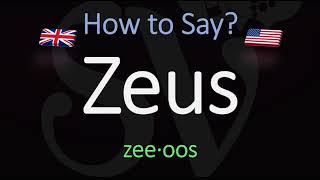 How to Pronounce Zeus CORRECTLY [upl. by Hen]