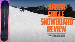 Arbor Single Snowboard Review [upl. by Assital]