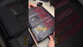 15 milliós MSI gamer laptop járt a szervizünkben 💻⚡️ [upl. by Nevet]