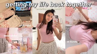 A DAY IN MY LIFE  getting my life back  planning clean room haul 🛁🕯🎧 [upl. by Pandora]