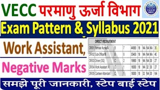 Vecc ka exam pattern and syllabus negative marking Kitni Hogi negative marking hai ya nahi [upl. by Ydurt]