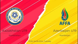 🔴LIVE Kazakhstan U19 vs Azerbaijan U19  Match Today⚽🎬 [upl. by Keane479]