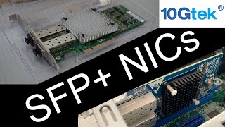 Dual SFP Netzwerkkarten für das energieeffiziente 10Gbit Netzwerk  10Gtek NICs [upl. by Nere]