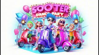 Scooter Dance Party  Groovy Kids Song Cartoon Nursery [upl. by Yliah]