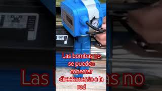 LAS BOMBAS NO PUEDEN CONECTARSE DIRECTAMENTE A LA RED elfontaneroencasa [upl. by Mansoor246]