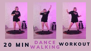 20 Min Dance Walking Weight Loss Workout [upl. by Florinda]