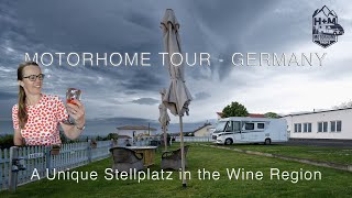 Motorhome Tour of Germany  the most scenic Stellplatz in the Wine Region [upl. by Asila781]