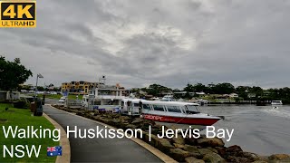 Walking HuskissonJervis Bay  NSW Australia  4K UHD [upl. by Secundas156]