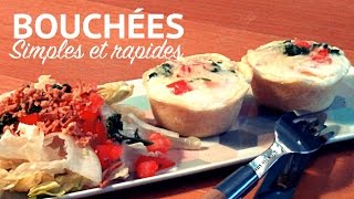 ◊ Bouchées simples et rapides à réaliser [upl. by Belac]