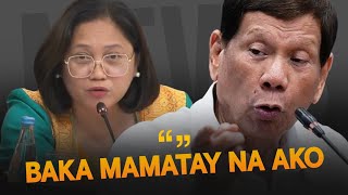 ‘Hurry up baka mamatay na ako’ hamon ni Duterte sa ICC ExPres handang mabulok sa bilangguan [upl. by Aniret]