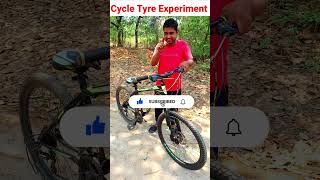 cycle tyre number mtb cycle tyre fitting experiment short video tyres viralshortvideo short [upl. by Oiram]