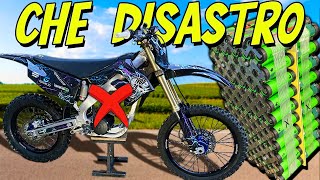 COSTRUISCO UNA MOTO ELETTRICA pt 4 PROBLEMI [upl. by Reece]