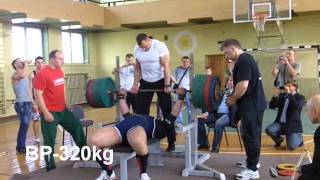 Amandas Paulauskas Powerlifting Lithuania Cup Total1015 kg 2011 [upl. by Lawtun]