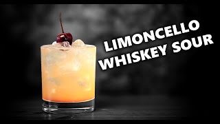 How To Make The Perfect Limoncello Whiskey Sour  Booze On The Rocks [upl. by Josi540]