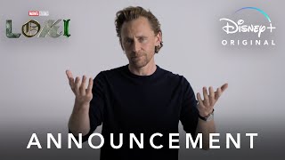 Announcement  Marvel Studios Loki  Disney [upl. by Rehtaef180]