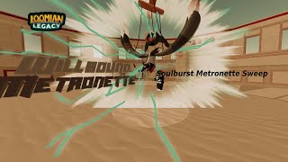 Soulburst Metronette  Willbound  sweep  Loomian Legacy pvp [upl. by Vivle]