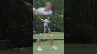 Hugh Freeze tees off at hole 1 of the Regions Tradition ProAm WarEagle wde auburn [upl. by Adyol]