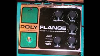 vintage EHX Poly FlangePolychorusEchoflanger [upl. by Lev]