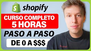 Curso GRATIS De Shopify Dropshipping  Cómo Crear Una Tienda Online y Ganar Dinero En 2025 [upl. by Coppins723]